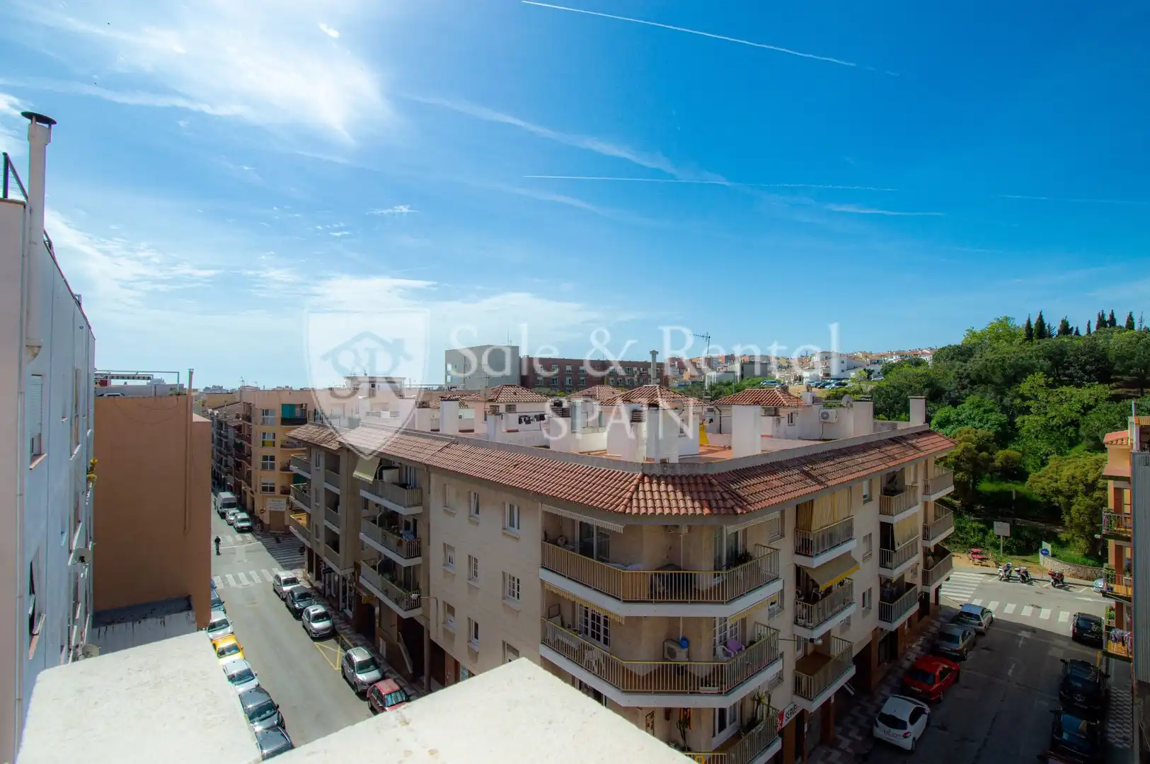 Vista exterior de Piso en venta en Blanes con Aire acondicionado y Terraza