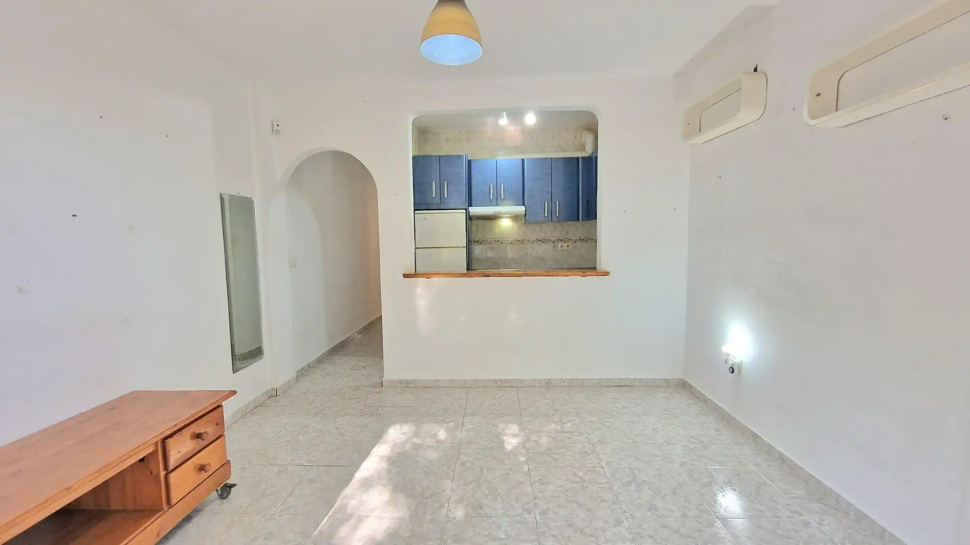Cocina de Apartamento en venta en Mijas con Jardín privado, Terraza y Piscina comunitaria
