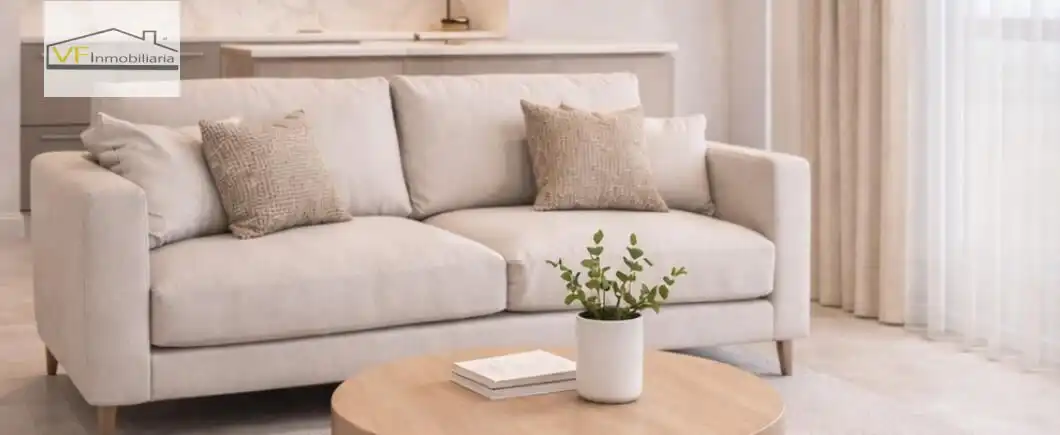Wohnzimmer von Wohnung zum Verkauf in Málaga mit Klimaanlage und Abstellraum