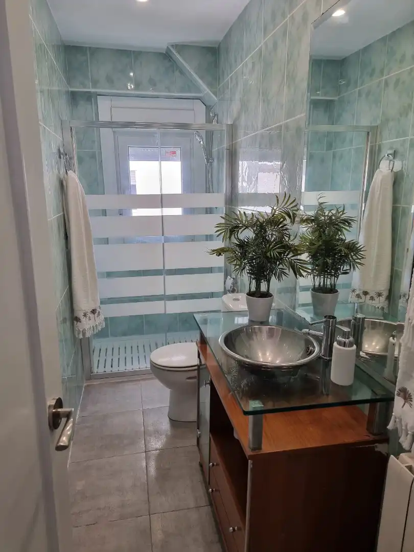 Baño de Piso de alquiler en Zaragoza con Calefacción, Amueblado y Horno
