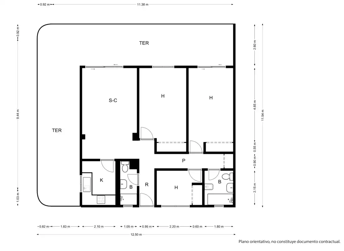 Flat for sale in Arona  with Balcony