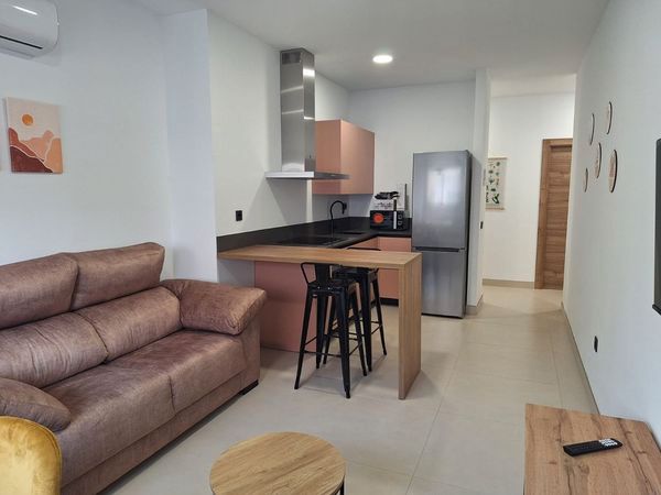 Cocina de Piso de alquiler en  Almería Capital con Amueblado