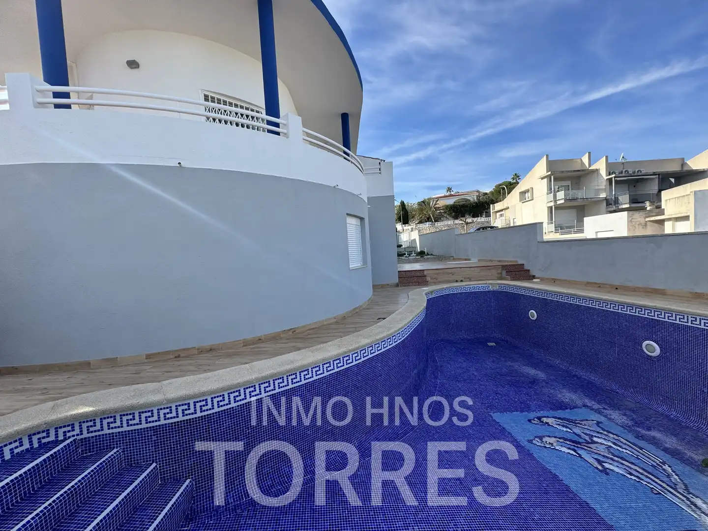 Piscina de Casa o xalet en venda en Peñíscola / Peníscola amb Aire condicionat, Jardí privat i Terrassa