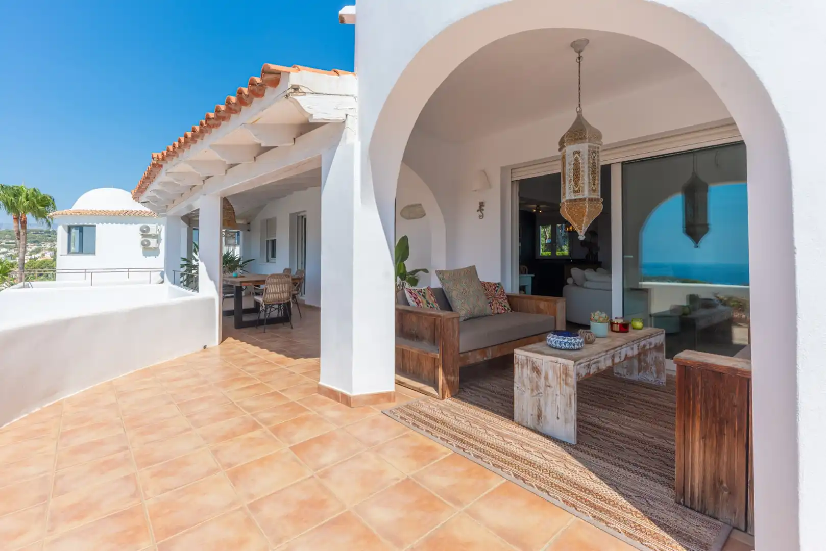 Terrassa de Casa o xalet en venda en Benissa pueblo  