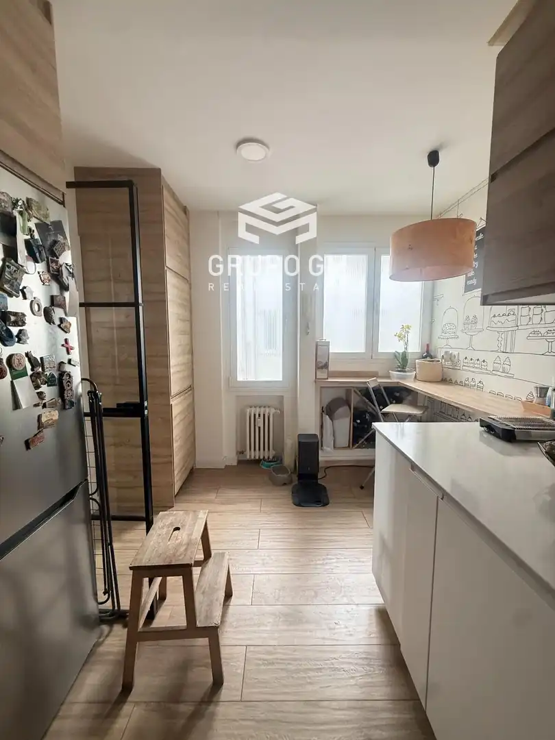 Kitchen of Flat for sale in Madrid  with Air Conditioner and Heating