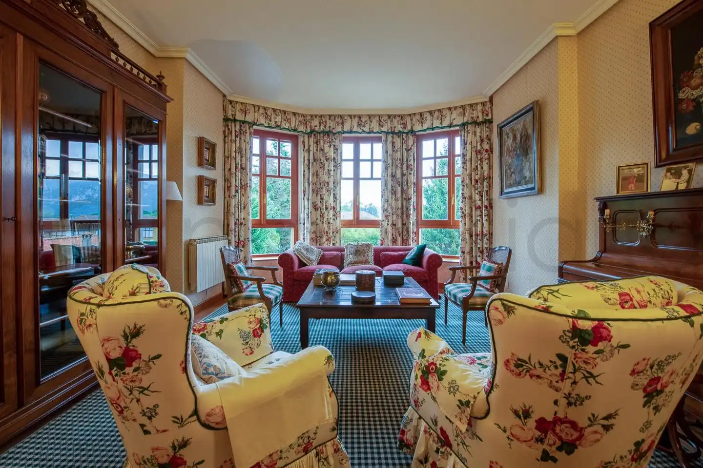 Living room of Houses for sale in Liendo  with Heating, Terrace and Swimming Pool