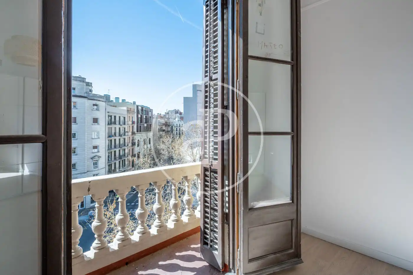 Bedroom of Flat for rent in Barcelona  with Air Conditioner, Heating and Balcony