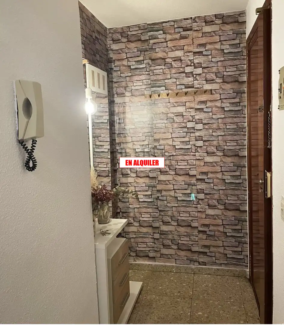 Baño de Piso de alquiler en Ciudad Real con Aire acondicionado, Terraza y Amueblado