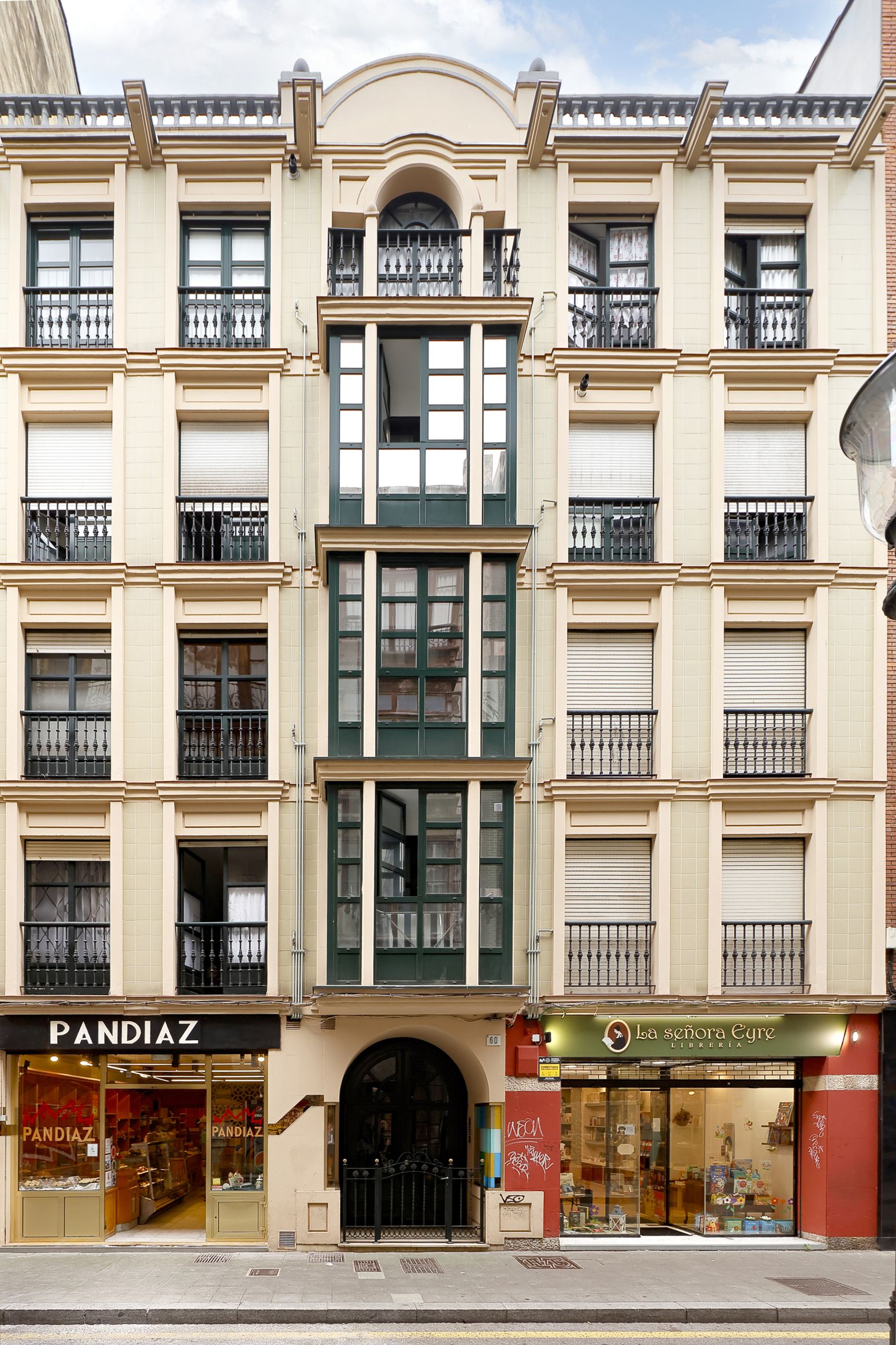 Exterior view of Flat for sale in Gijón   with Heating and Parquet flooring