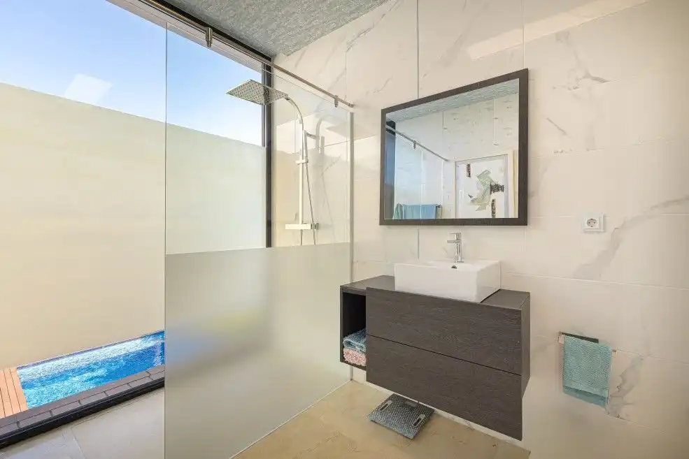 Baño de Casa o chalet en venta en Altea con Aire acondicionado, Calefacción y Jardín privado