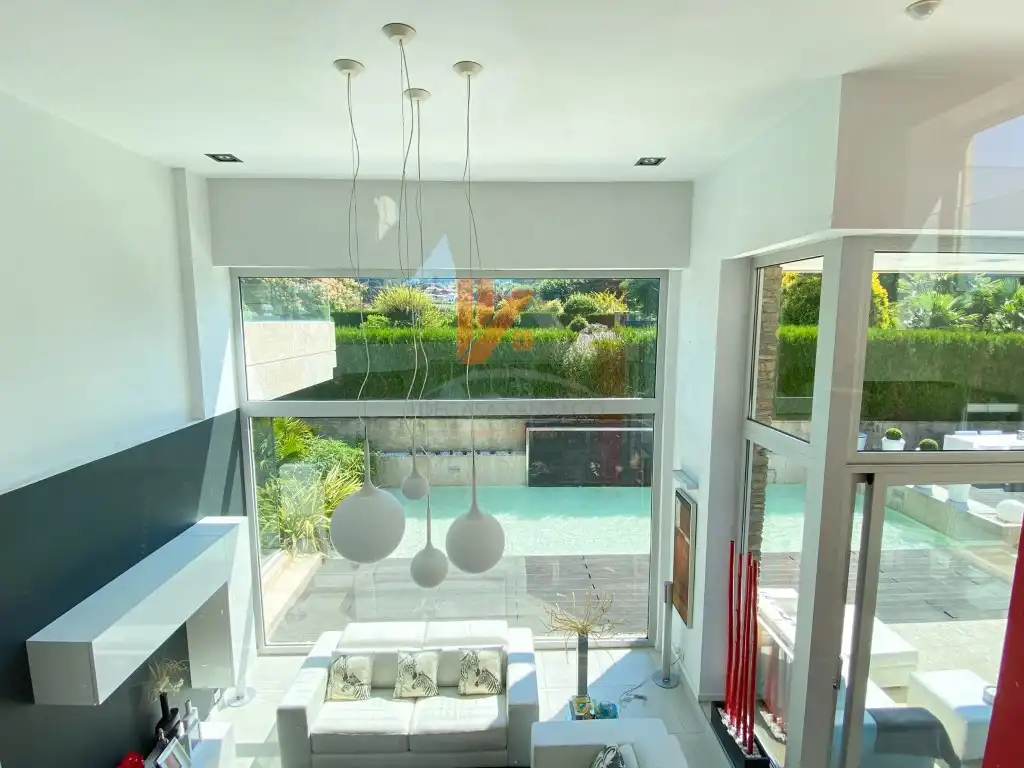 Vista exterior de Casa o chalet en venta en Ames con Jardín privado, Terraza y Piscina