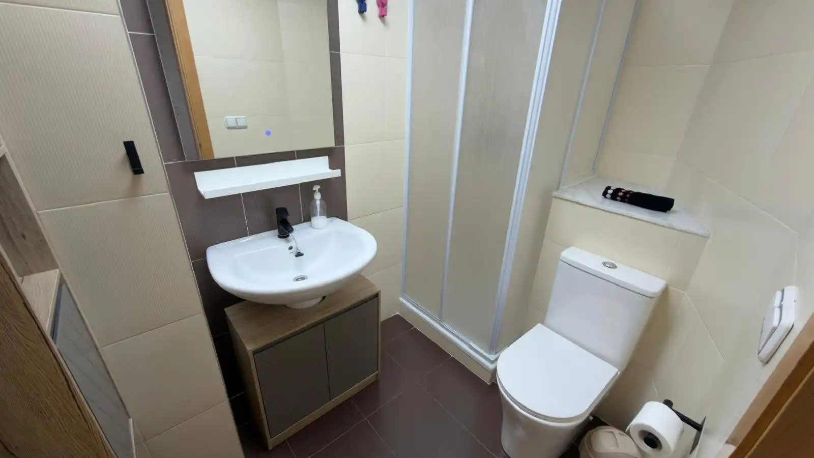 Bany de Apartament en venda en Murcia amb Terrassa, Moblat i Piscina comunitària