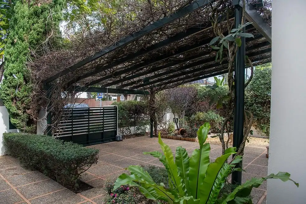Terraza de Casa o chalet en venta en Bormujos con Aire acondicionado, Calefacción y Jardín privado
