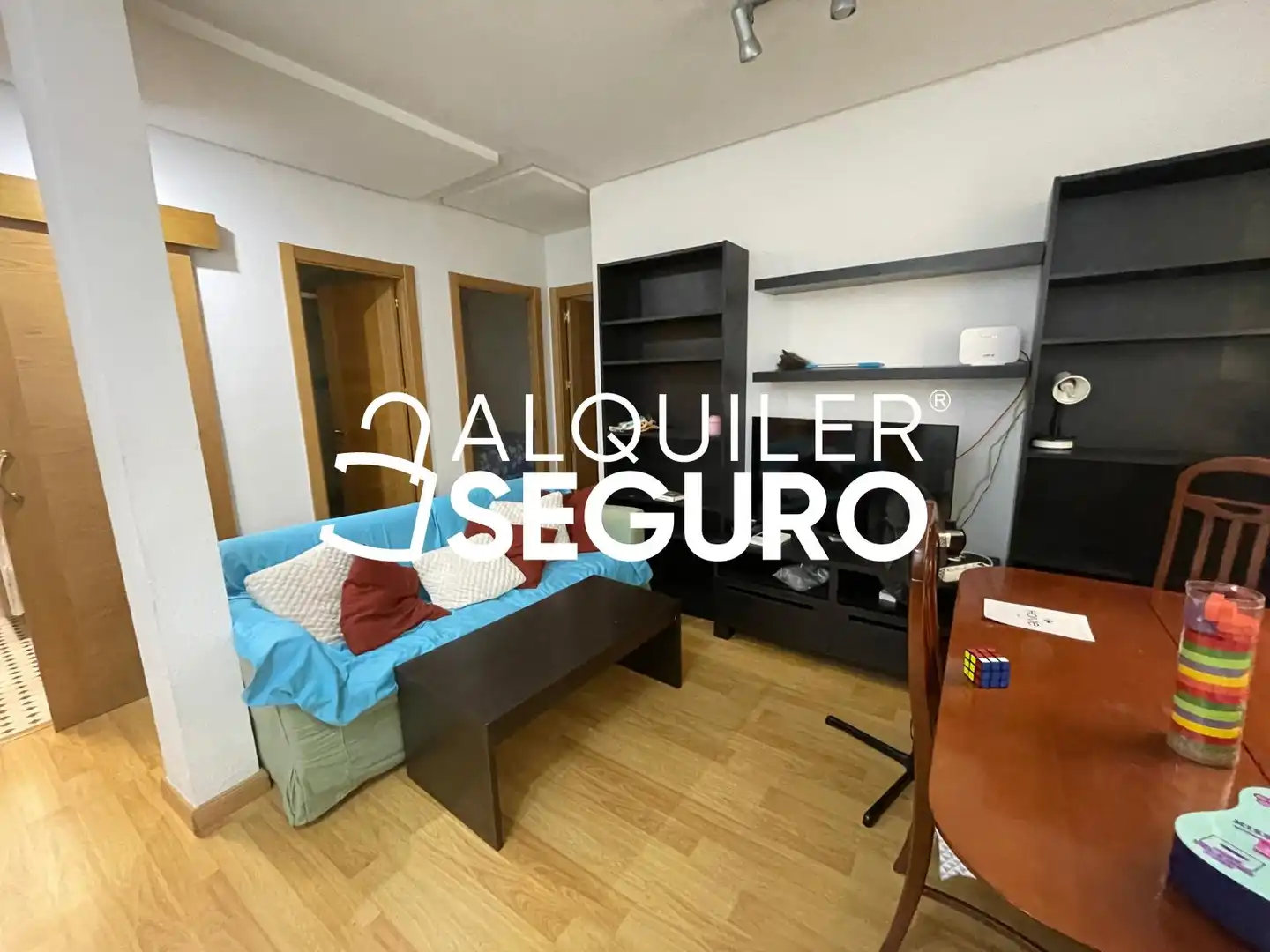 Bedroom of Flat for rent in Madrid  with Heating and Furnished