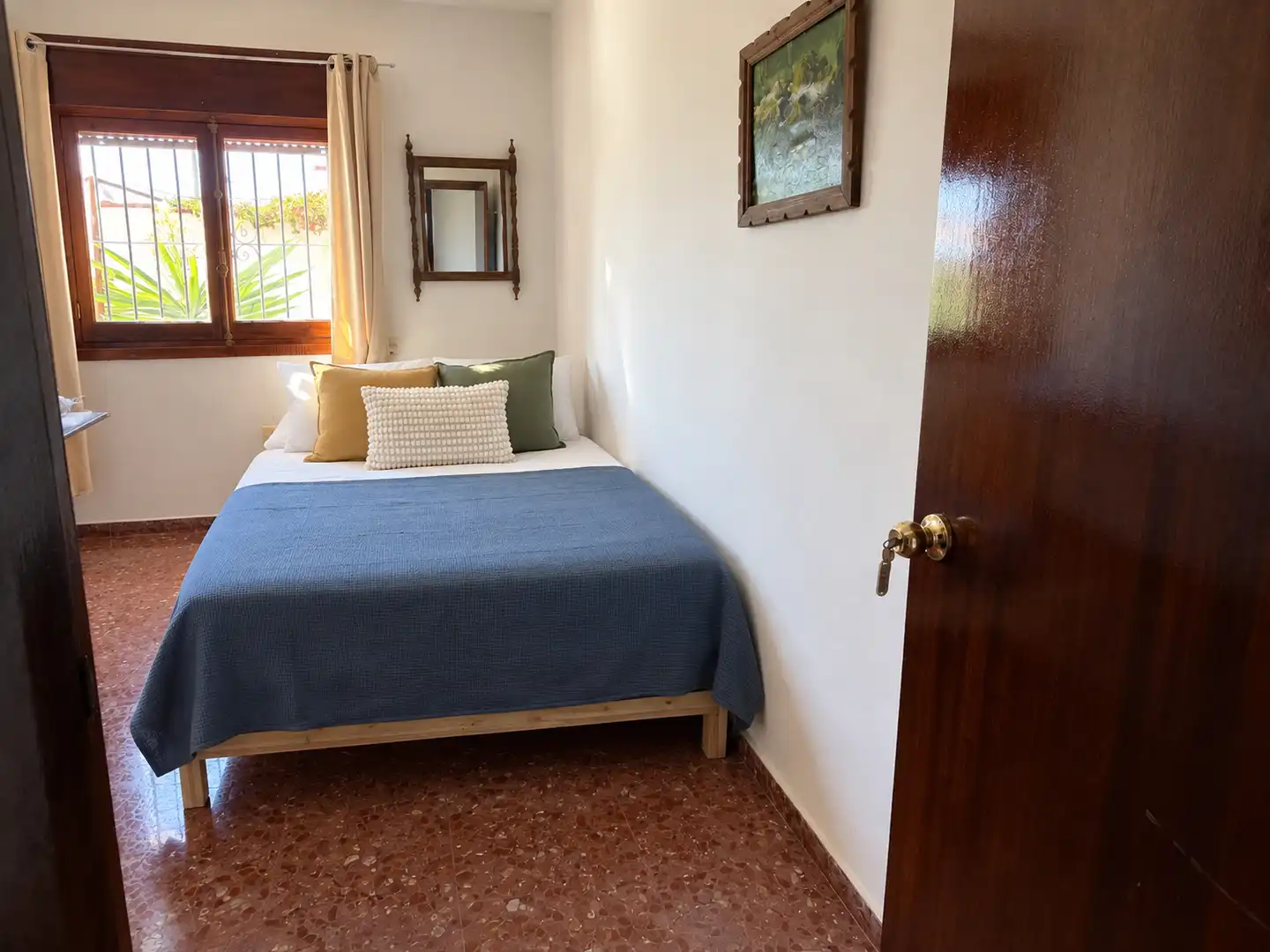 Dormitori de Pis per a compartir en Málaga amb Jardí privat, Terrassa i Moblat