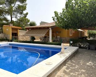 Swimming pool of House or chalet for sale in Agullent  with Air Conditioner, Heating and Private garden