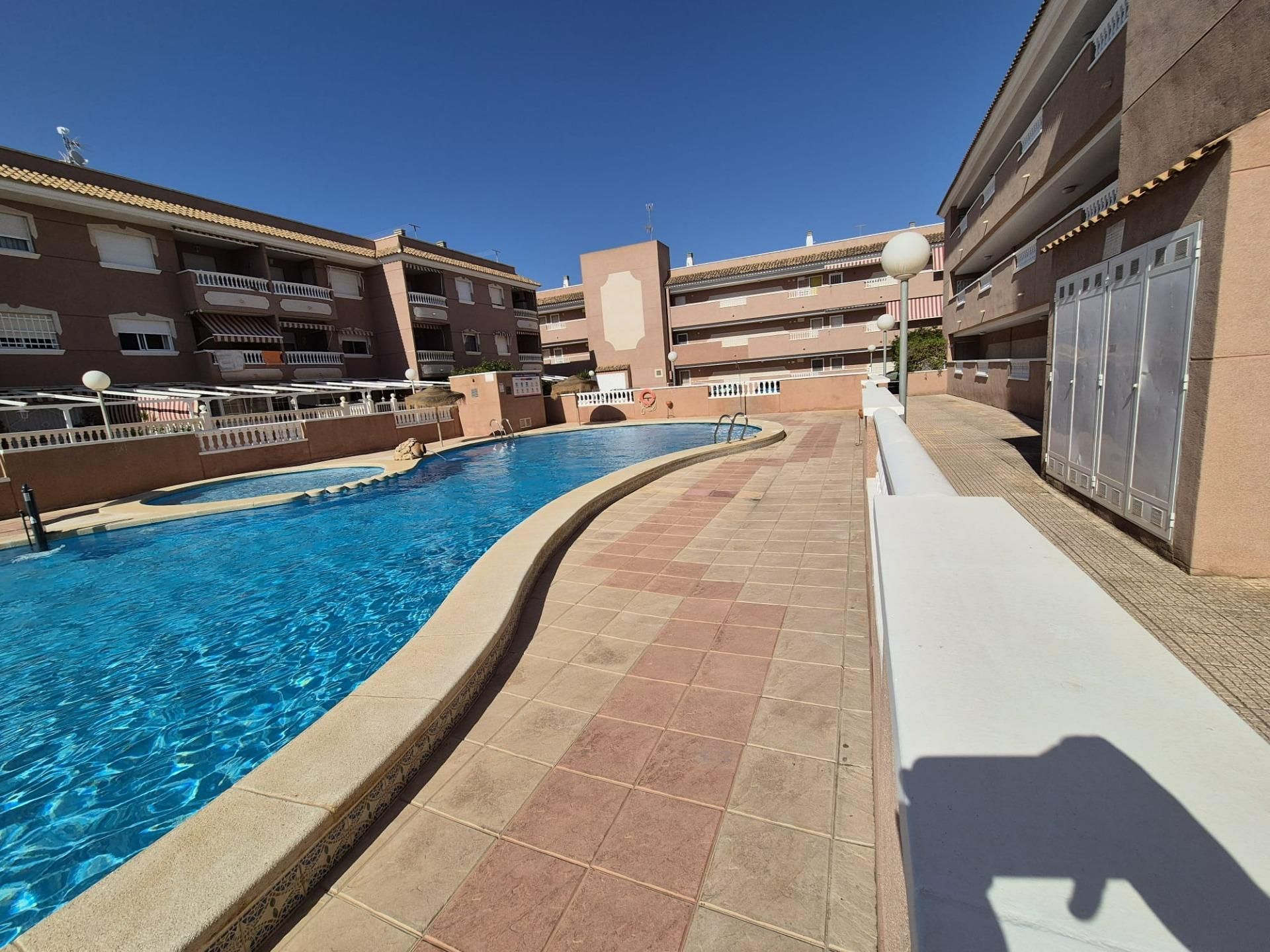 Piscina de Casa o xalet en venda en Santa Pola amb Terrassa, Balcó i Piscina comunitària