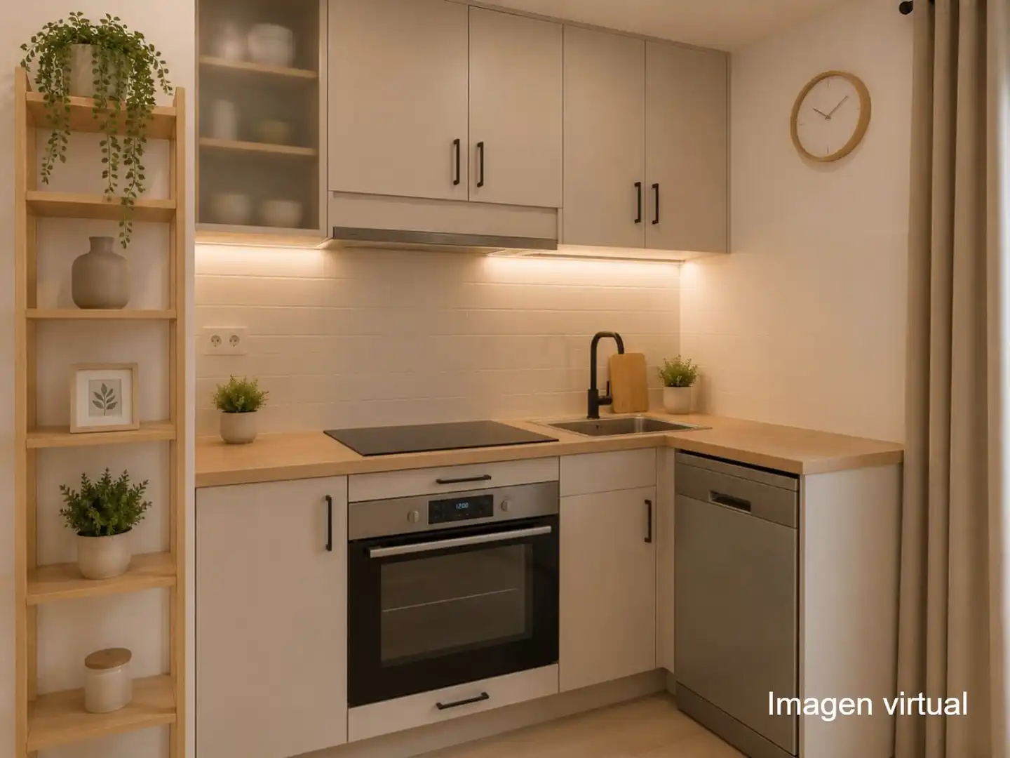 Cocina de Piso en venta en Crevillent con Parquet y Balcón