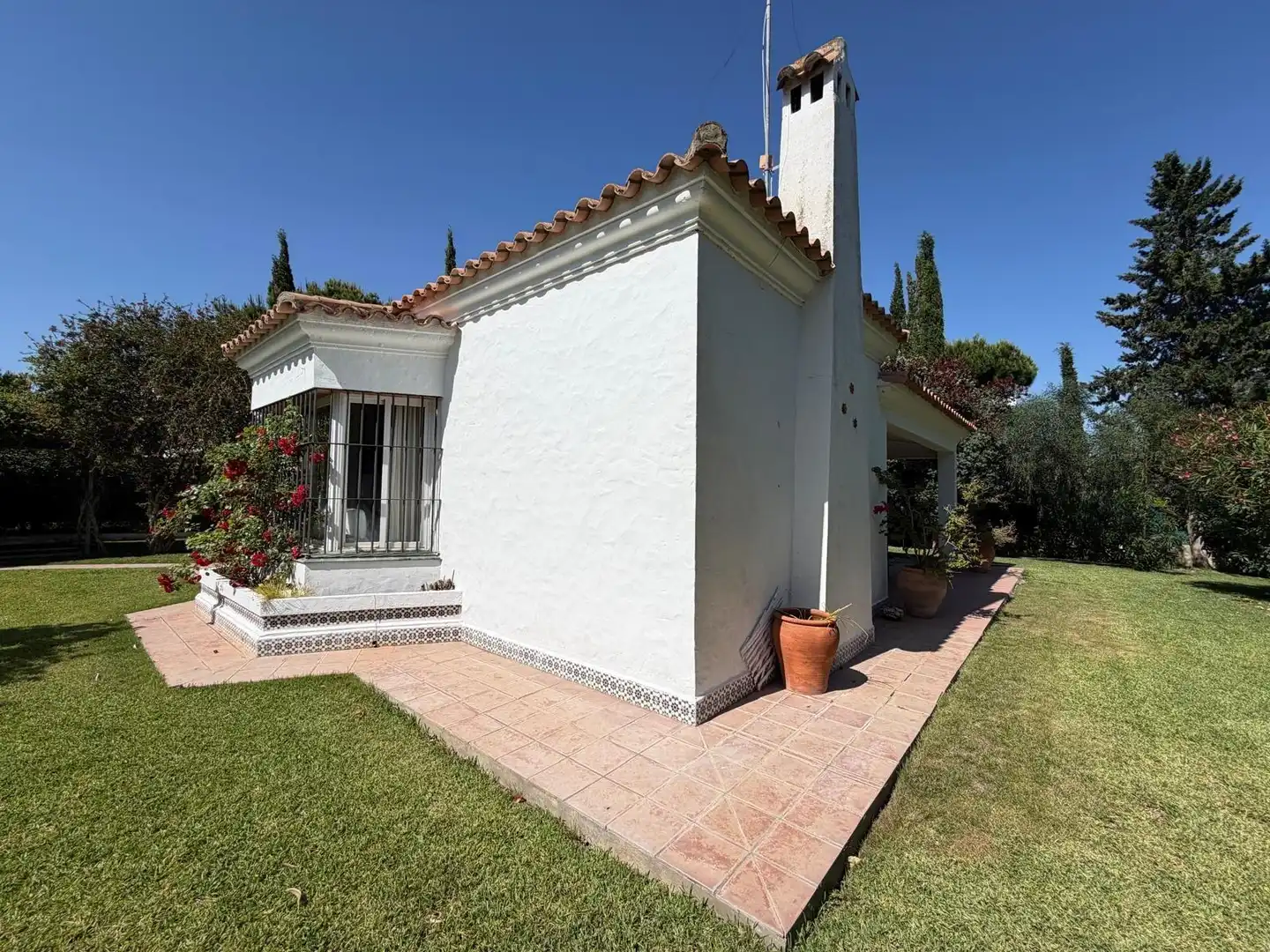Garden of Houses for rent in Conil de la Frontera