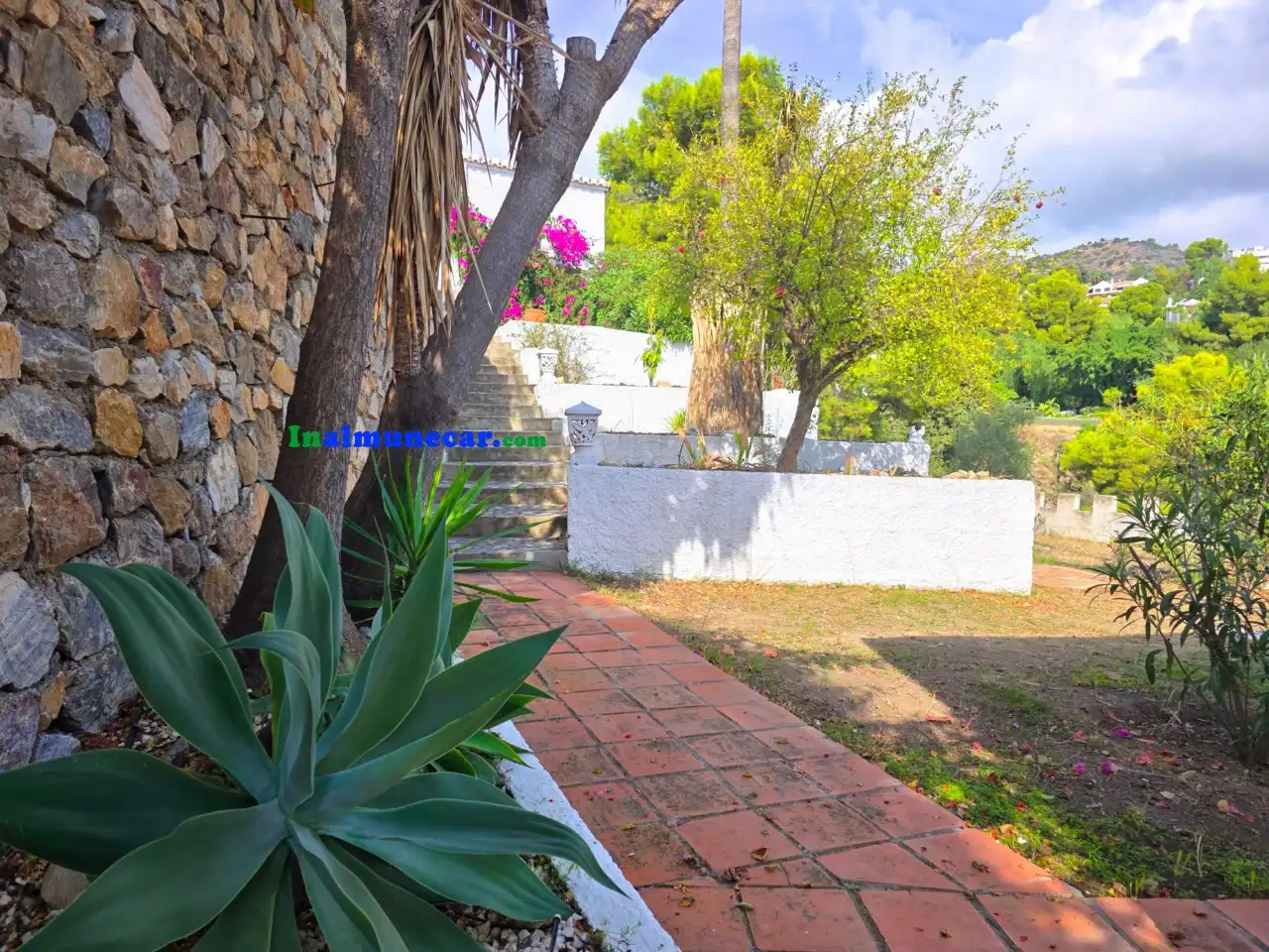 Garden of Houses for sale in Almuñécar  with Terrace