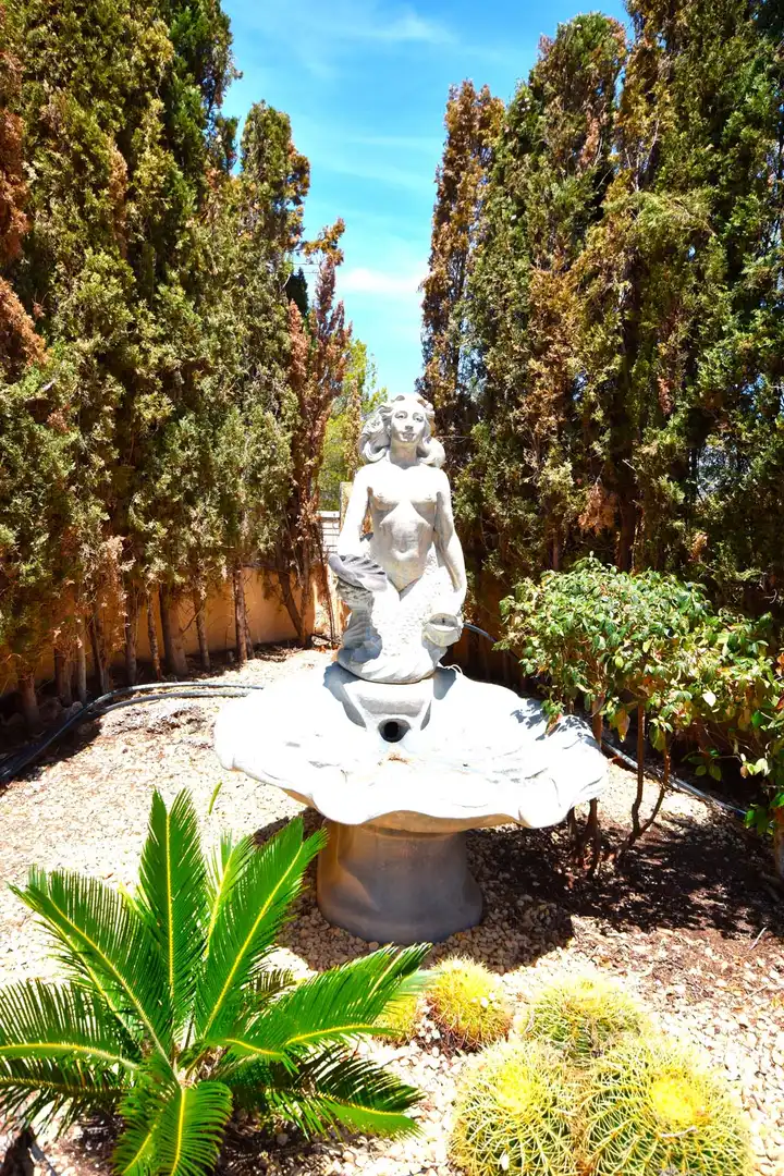 Jardín de Casa o chalet en venta en Calpe / Calp con Aire acondicionado, Jardín privado y Terraza