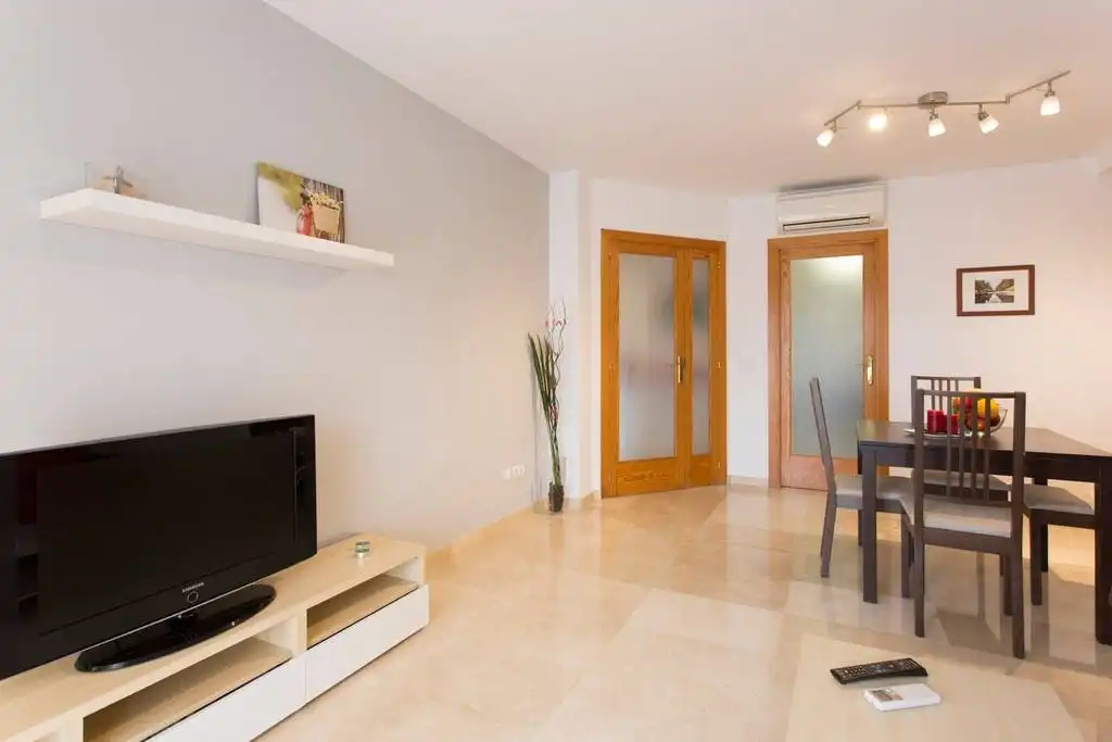 Living room of Flat for rent in Andratx  with Air Conditioner, Heating and Terrace
