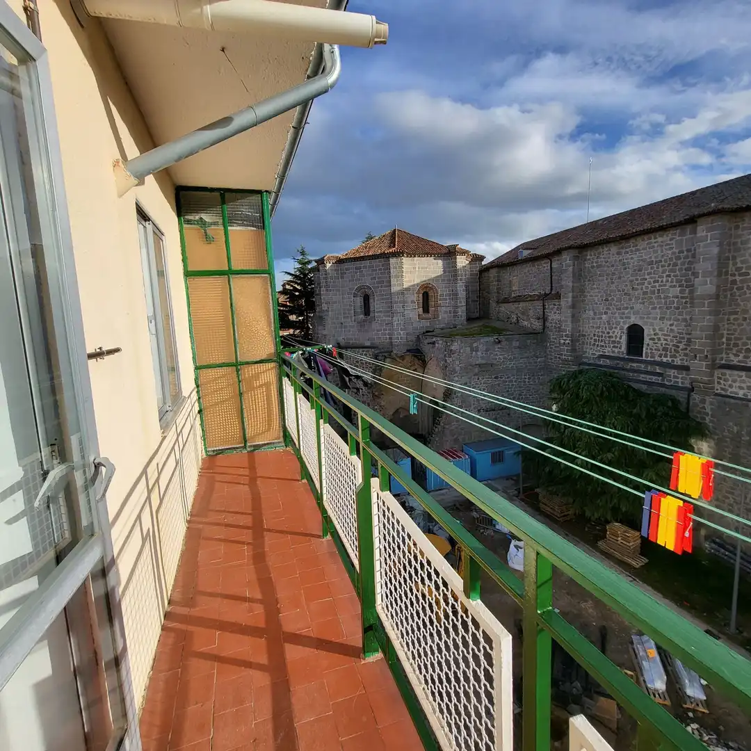 Terraza de Piso de alquiler en Ávila con Calefacción, Terraza y Amueblado