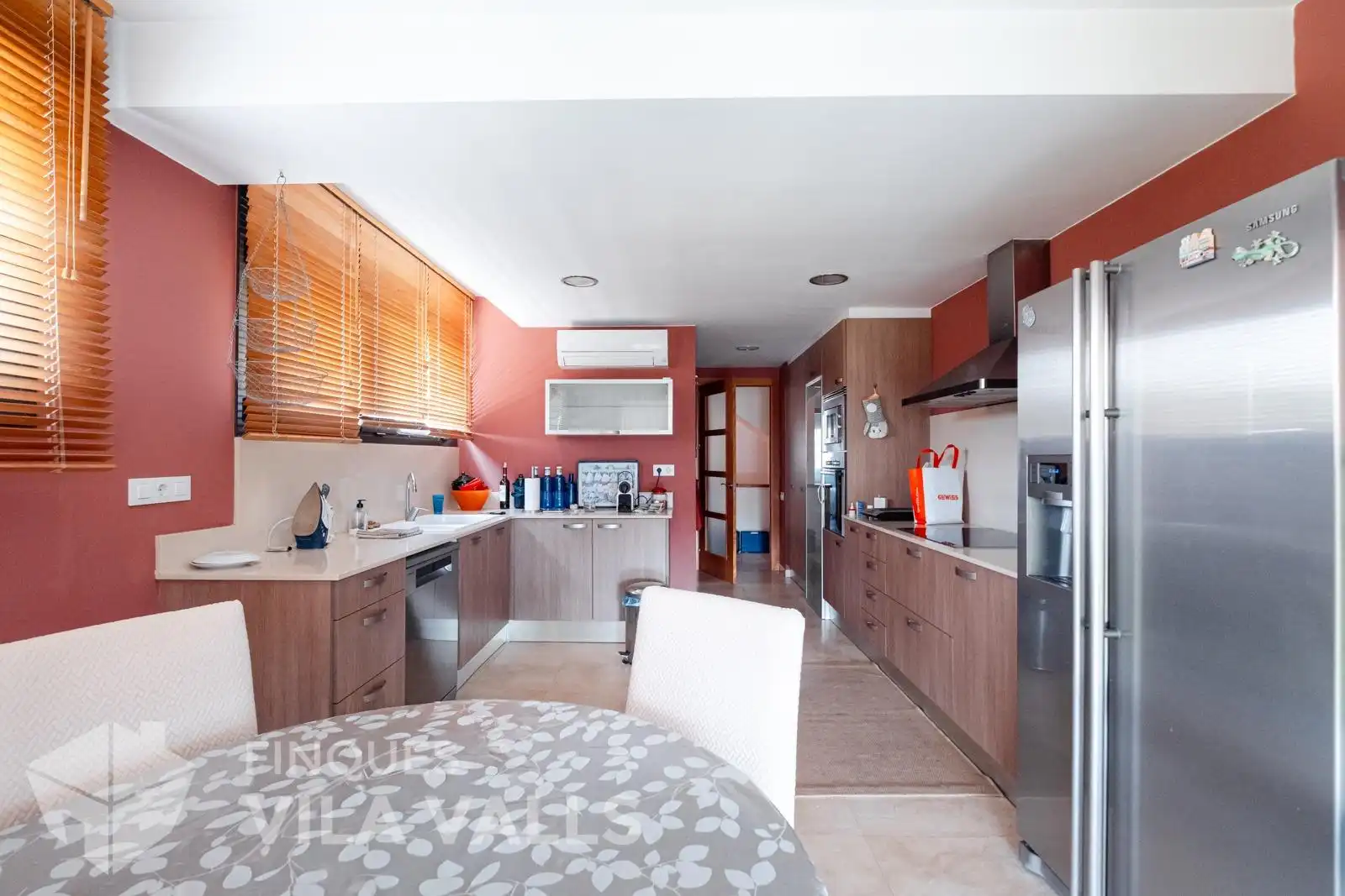 Cocina de Casa o chalet en venta en Caldes de Montbui con Calefacción, Jardín privado y Terraza