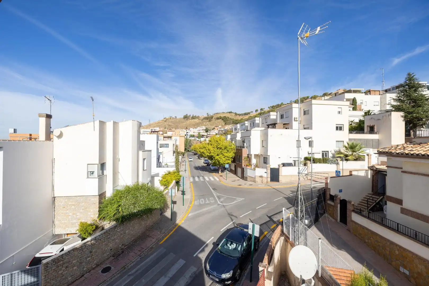 Exterior view of Houses for sale in Granada  with Heating, Private garden and Terrace