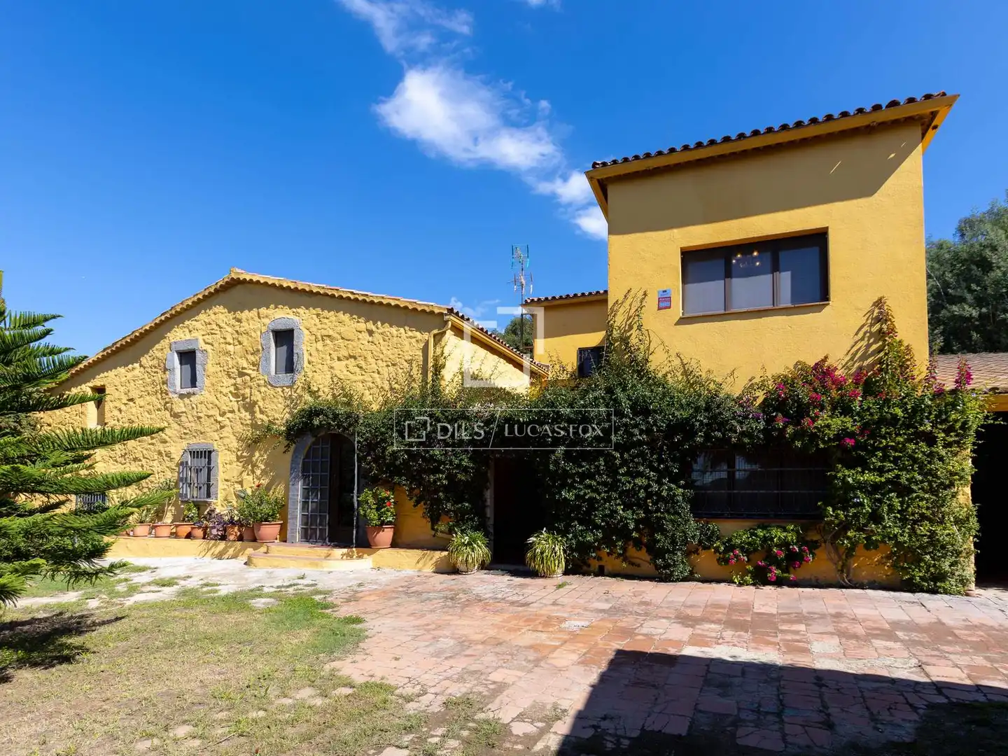 Vista exterior de Finca rústica en venta en Vilassar de Dalt con Jardín privado