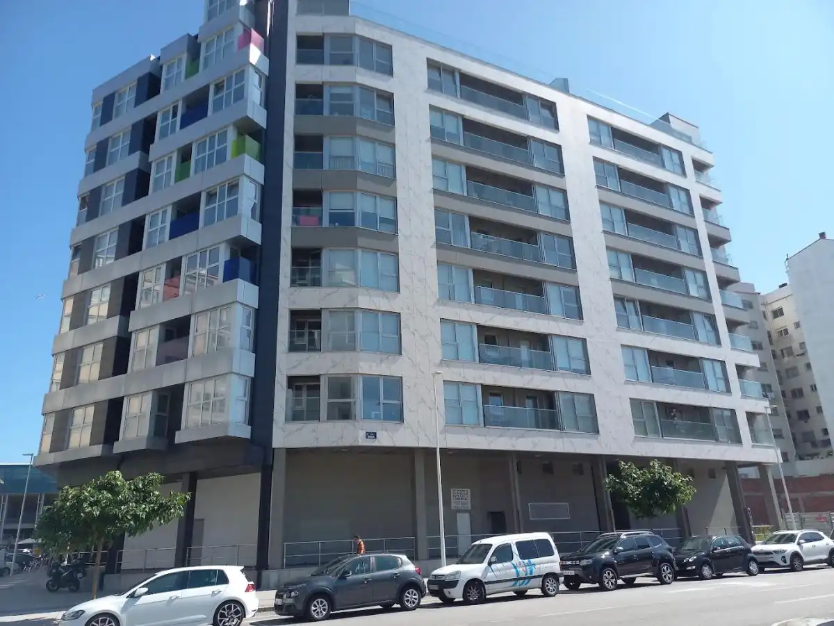 Exterior view of Flat for sale in A Coruña Capital   with Heating, Terrace and Storage room