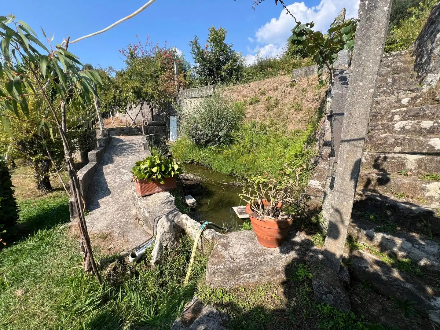 Jardín de Casa o chalet en venta en As Neves   con Calefacción, Jardín privado y Trastero