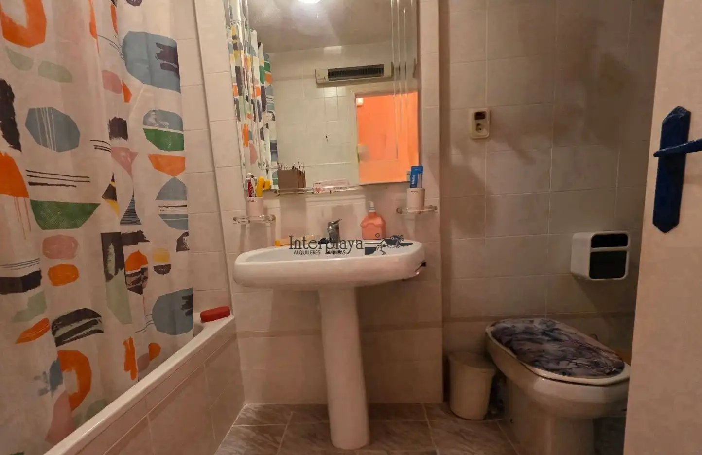 Badezimmer von Maisonette zum Verkauf in La Manga del Mar Menor mit Klimaanlage, Möbliert und Gemeinschaftspool