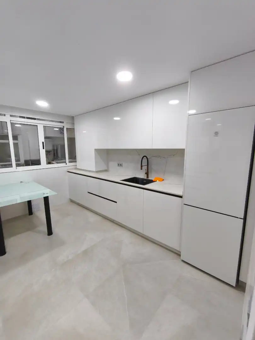 Küche von Wohnung zur Miete in Ames mit Heizung, Parkett und Möbliert