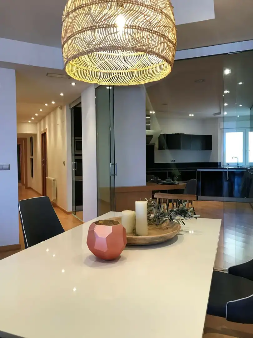 Cuina de Apartament de lloguer en Alicante / Alacant amb Aire condicionat, Calefacció i Parquet