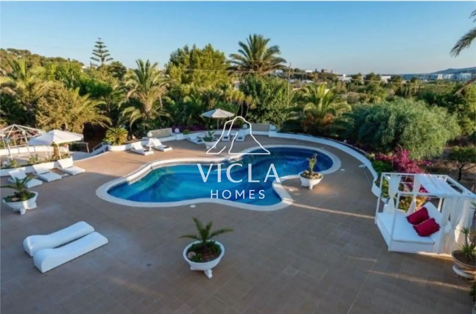 Vista exterior de Casa o chalet en venta en Santa Eulària des Riu con Aire acondicionado, Calefacción y Terraza