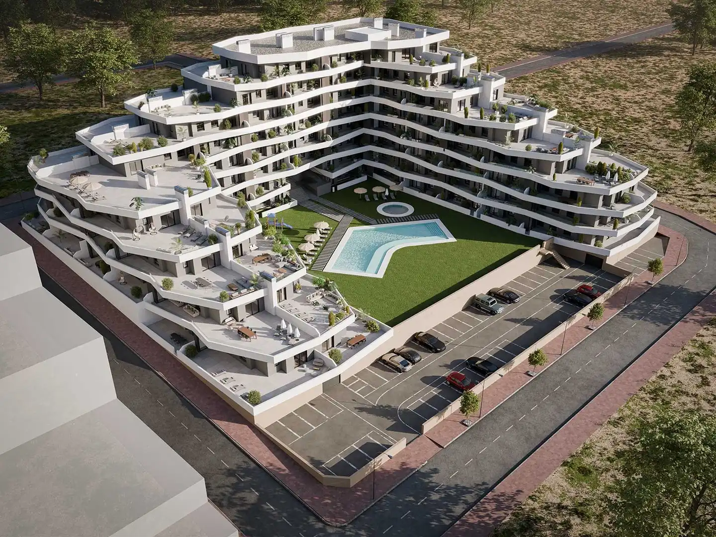 Apartament amb piscina en venda a Calle Calle Beethoven