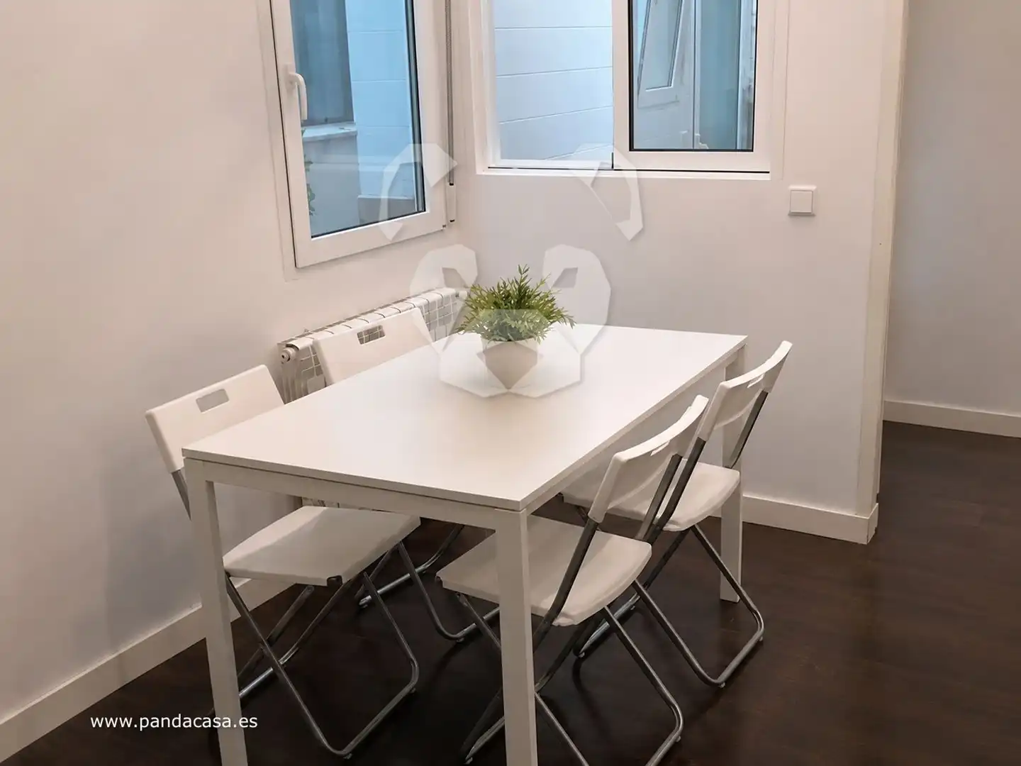 Dining room of Flat for rent in Madrid  with Air Conditioner, Heating and Terrace