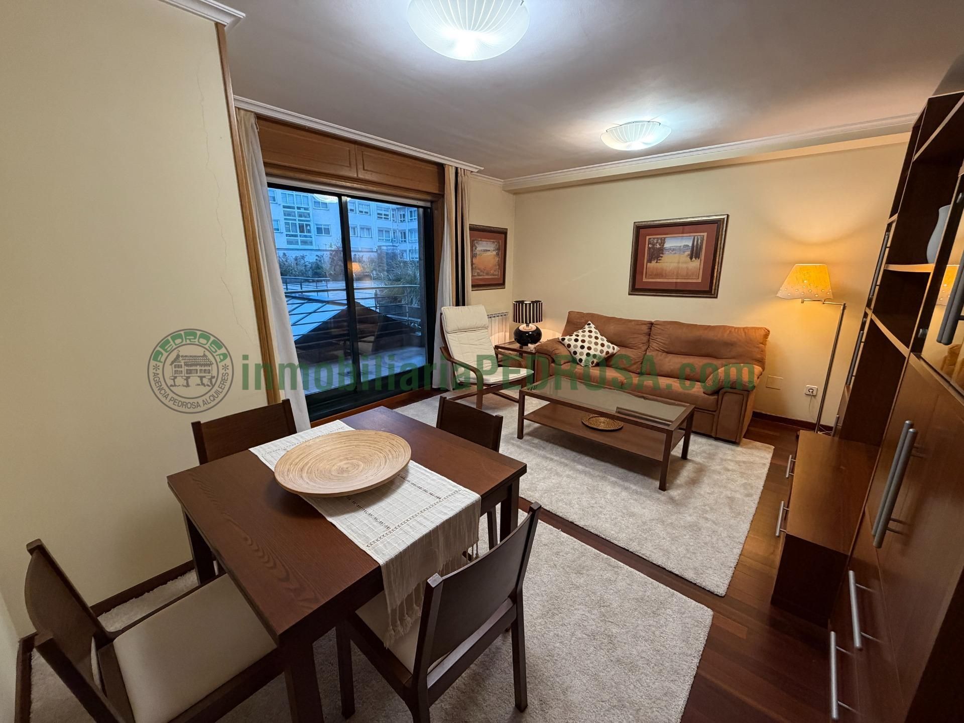 Vista exterior de Apartamento de alquiler en Pontevedra Capital  con Parquet y Terraza