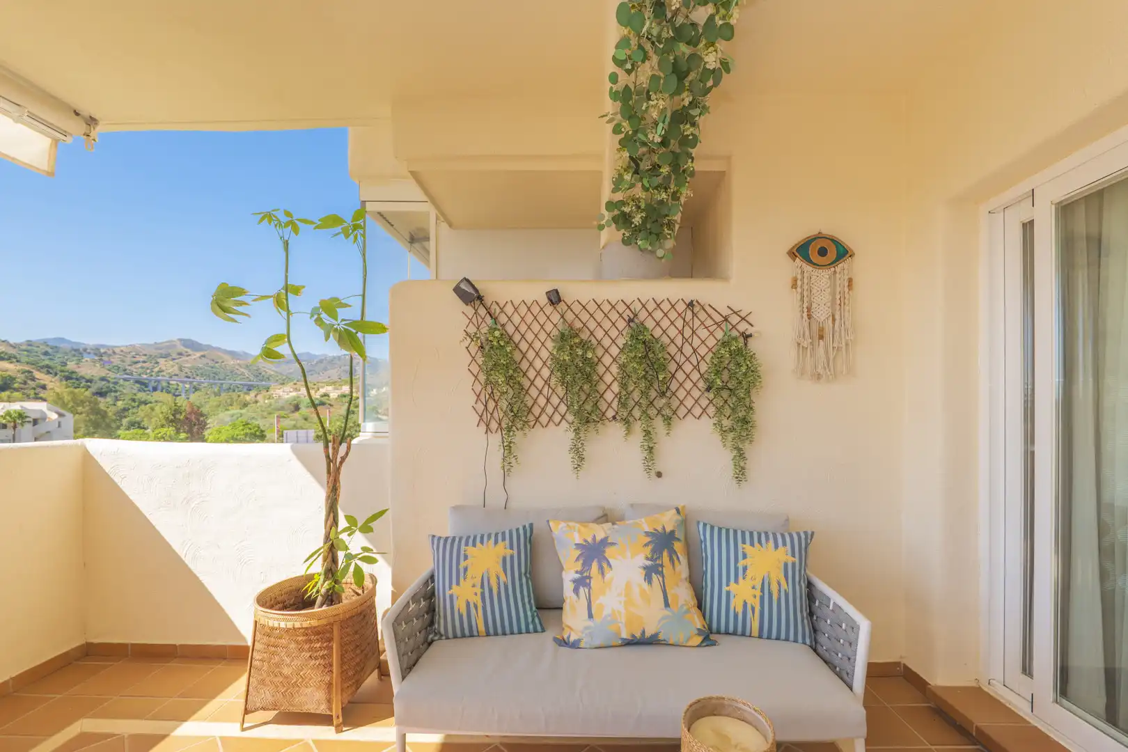 Balcony of Apartments for sale in Marbella  with Air Conditioner, Heating and Terrace