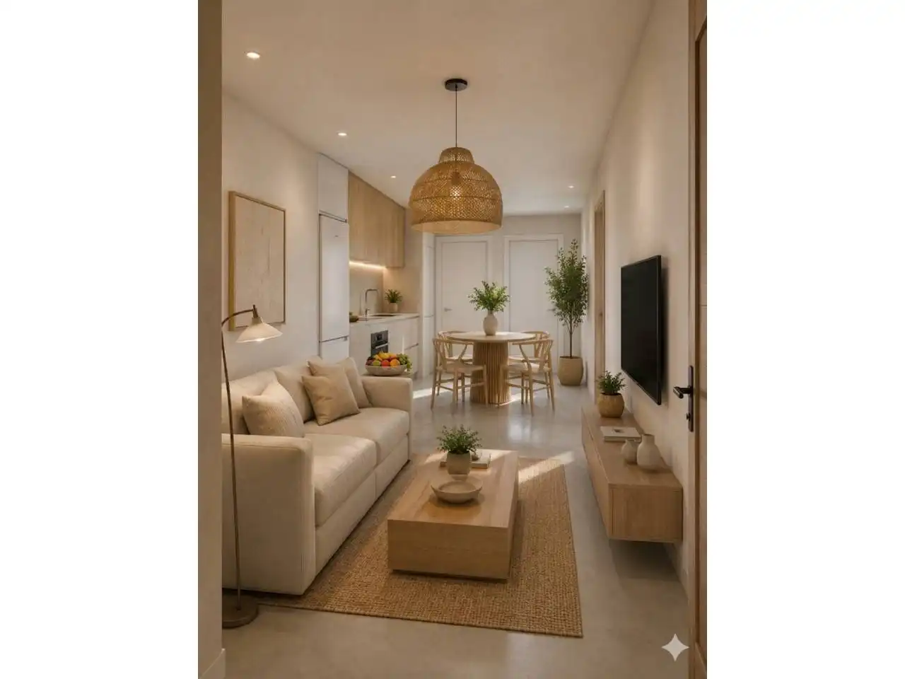 Wohnzimmer von Wohnung zum Verkauf in Elda