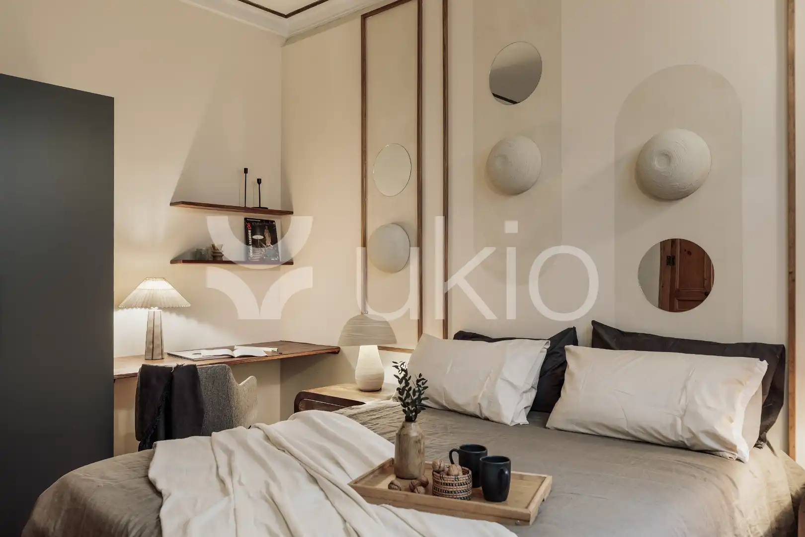 Habitación de Apartamento de alquiler en Barcelona con Aire acondicionado, Calefacción y Terraza