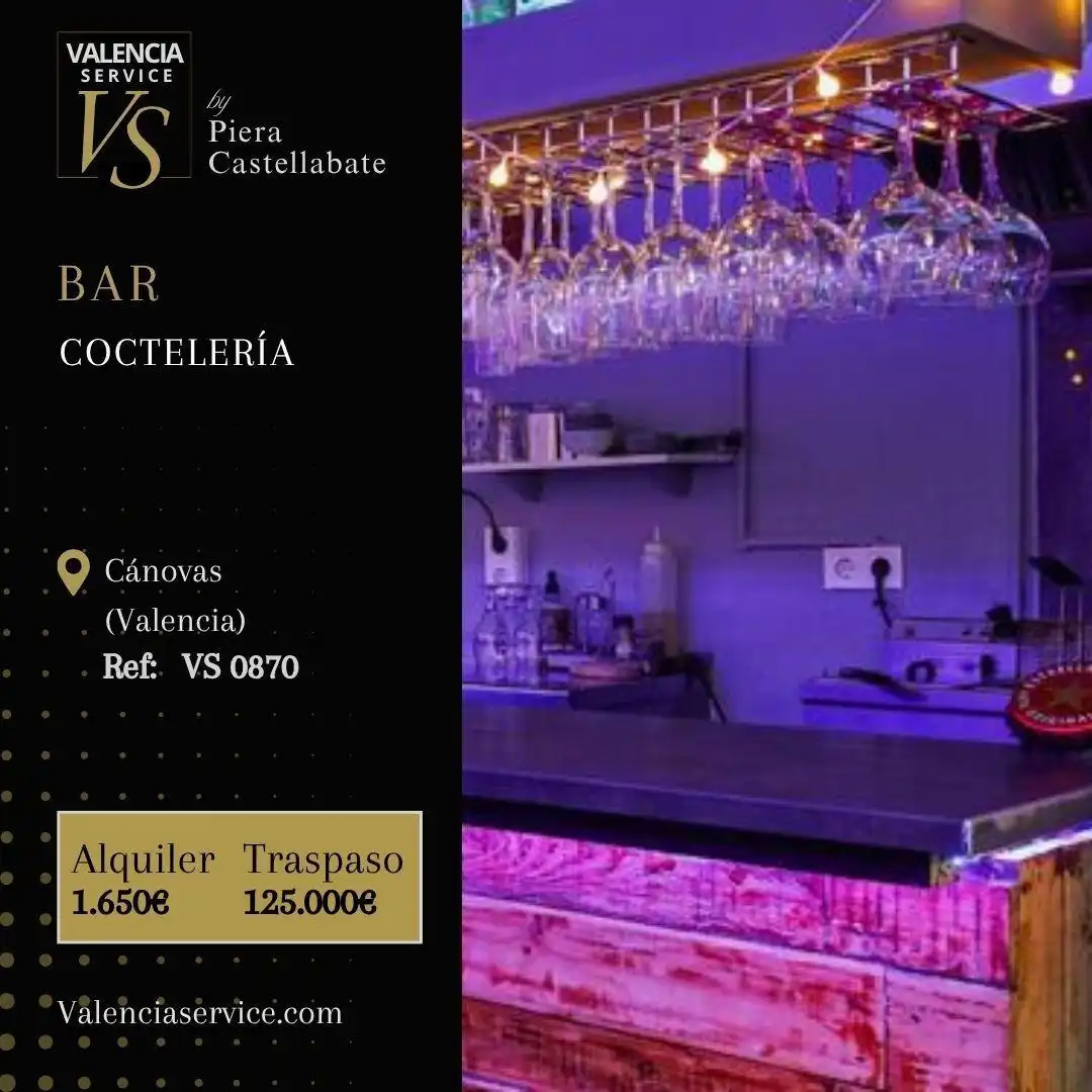 Local en traspaso en  Valencia Capital con Aire acondicionado y Amueblado