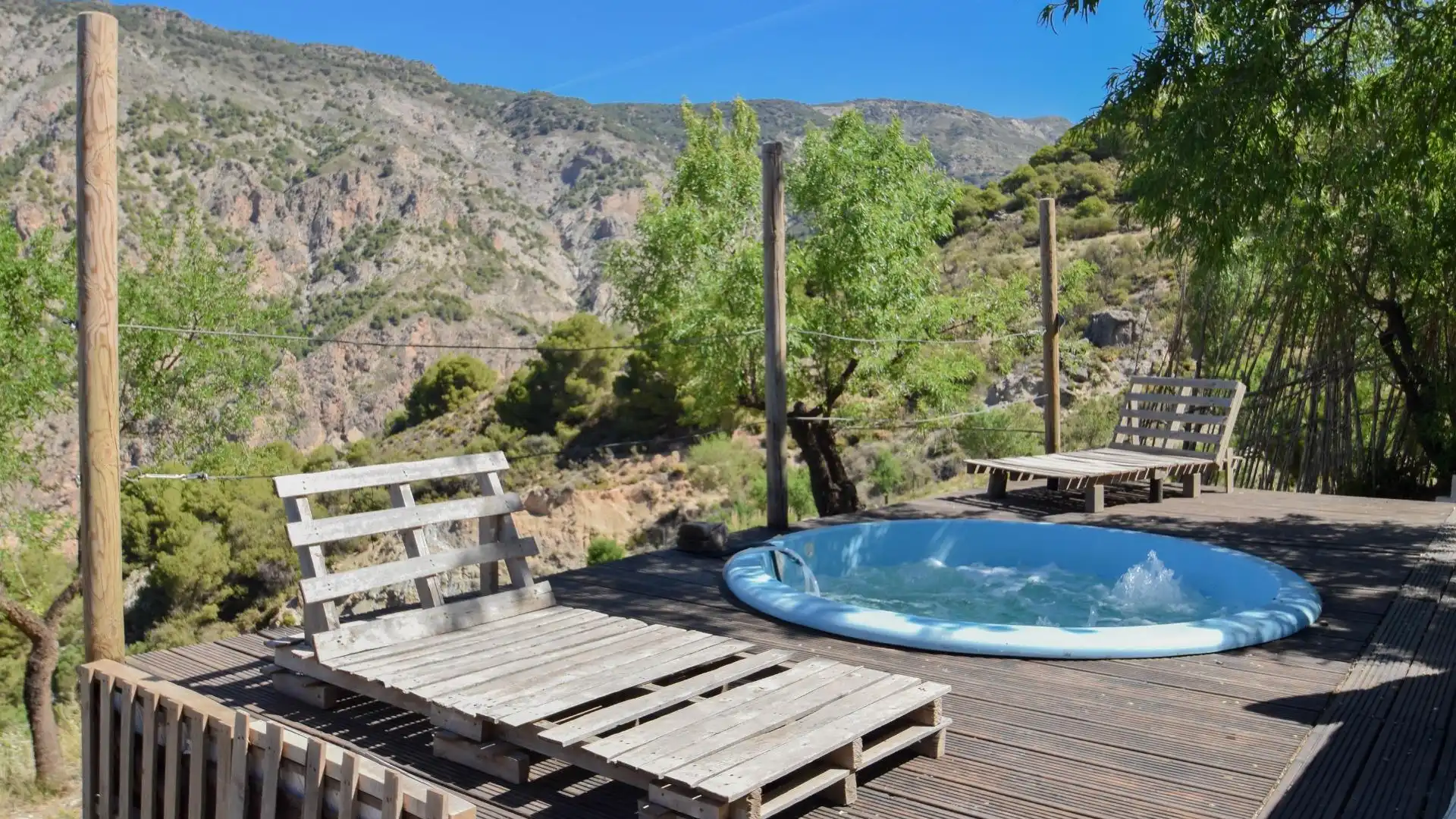 Jardín de Finca rústica en venta en Nigüelas con Jardín privado, Terraza y Jacuzzi