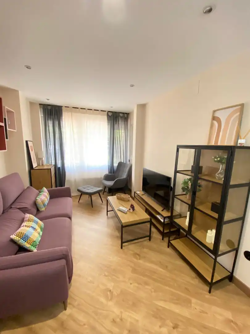 Living room of Apartments for rent in Ciudad Real  with Air Conditioner, Heating and Parquet flooring