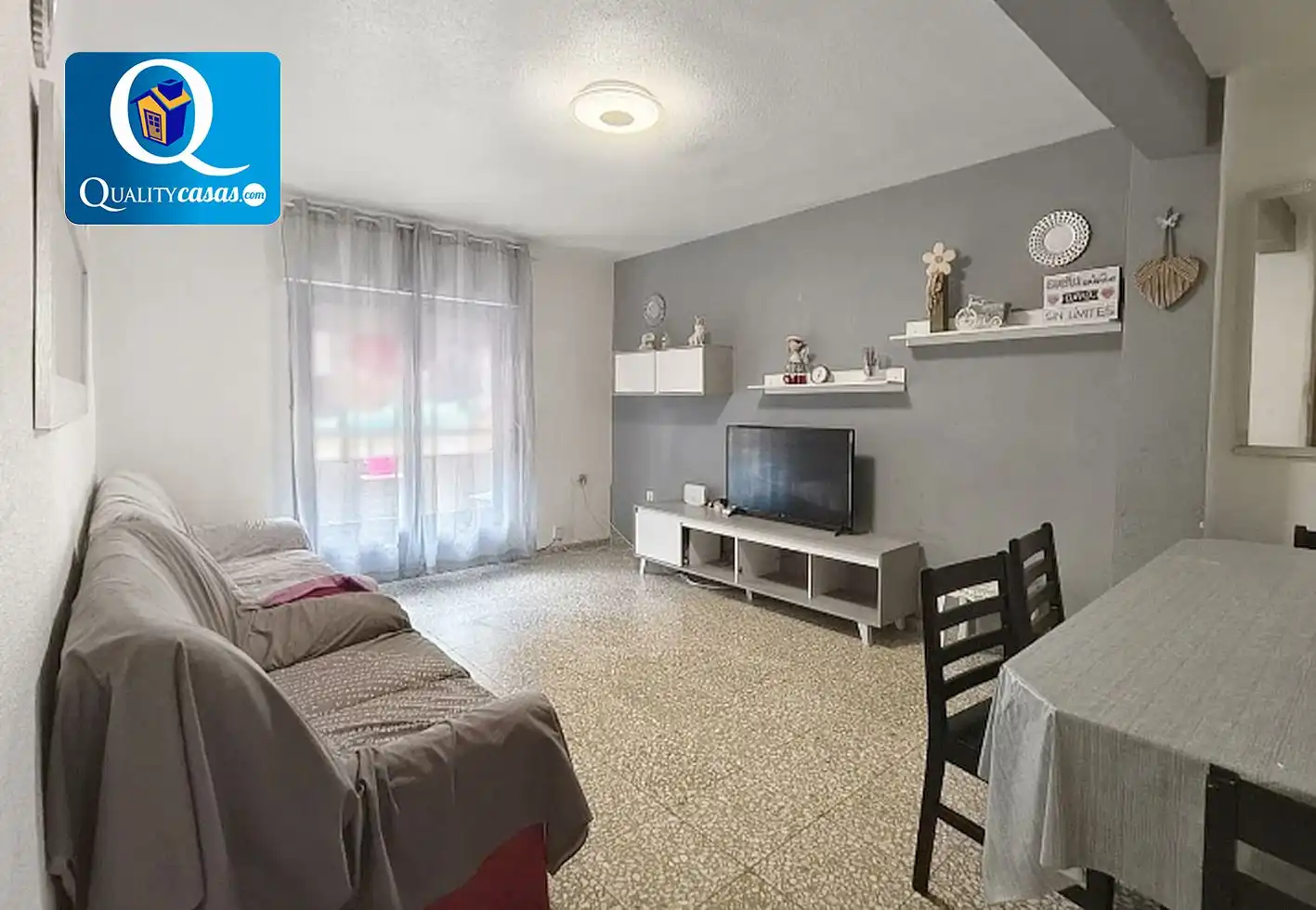 Sala de estar de Apartamento en venta en Mutxamel con Balcón