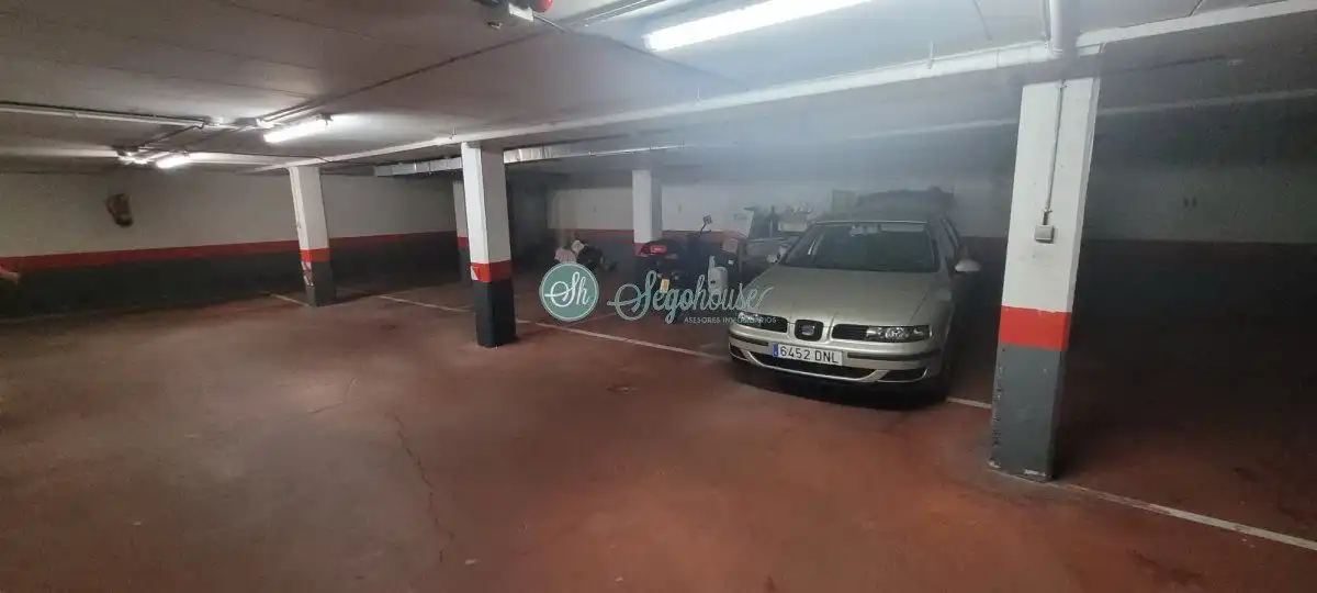 Parking of Flat for sale in Segovia  with Heating, Terrace and Furnished