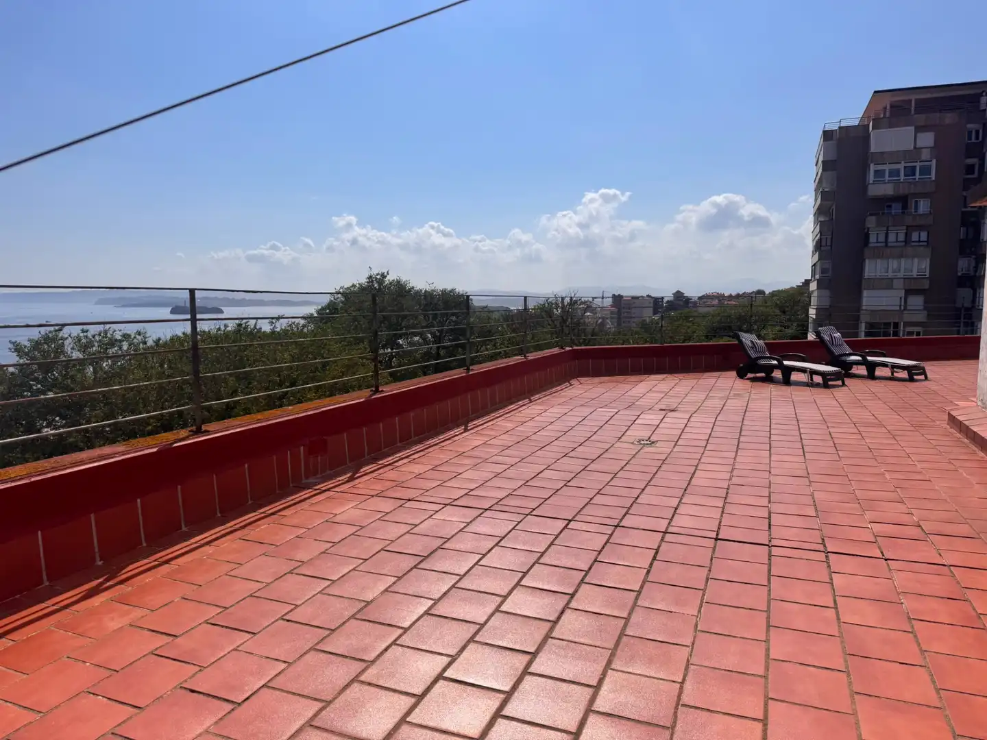 Terrasse von Wohnung zum Verkauf in Santander mit Heizung, Terrasse und Abstellraum