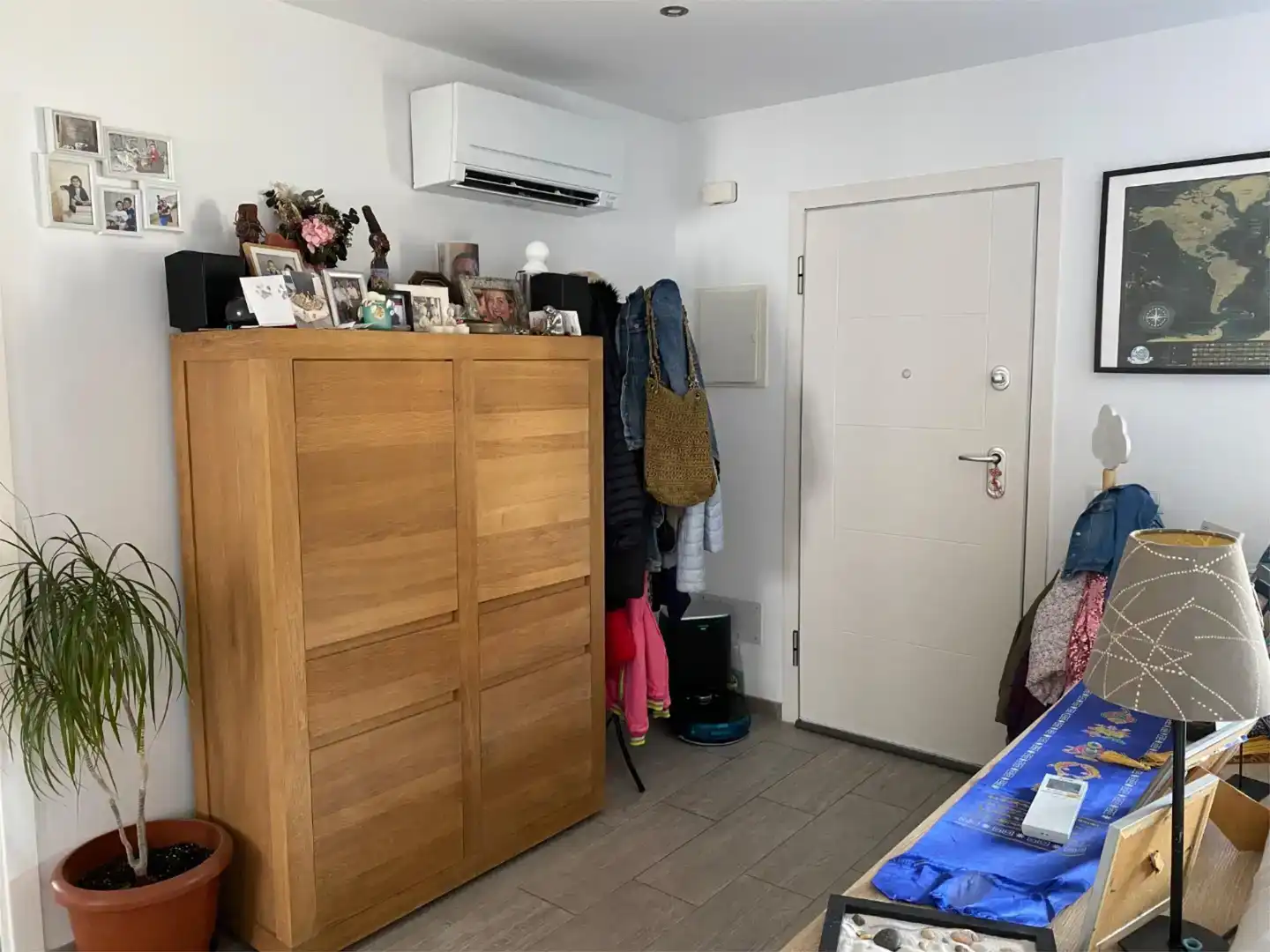 Schlafzimmer von Wohnung zum Verkauf in  Palma de Mallorca mit Klimaanlage, Privatgarten und Abstellraum