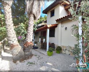 Exterior view of House or chalet for sale in Real de Gandia  with Air Conditioner and Terrace